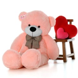 Huge 6 Feet Pink Bow Teddy Bear Soft Toy 180 cm